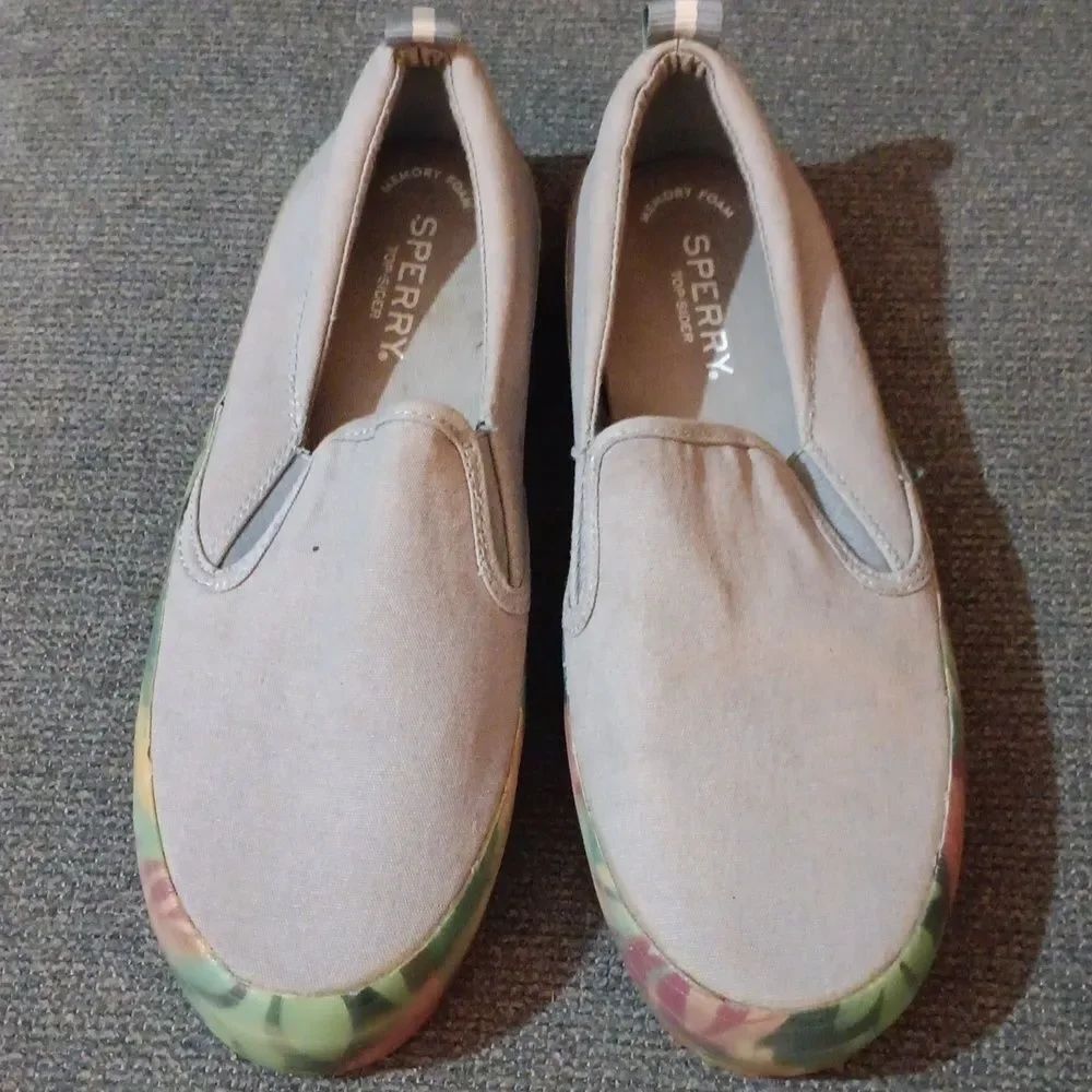 🤠Sperry Top Sider Memory Foam Platform Shoe Women's Size 7 - Picture 6 of 7
